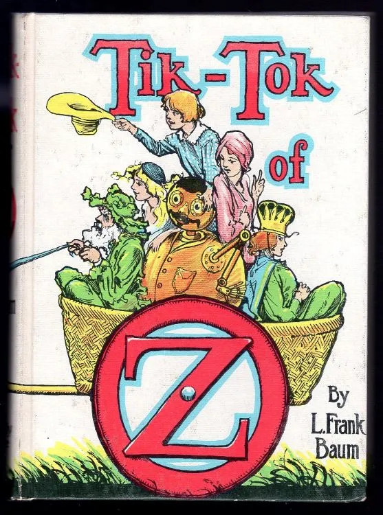 L. Frank Baum TIK-TOK OF OZ John Neill B&W Illustrations #8 Oz Series 1960s HC