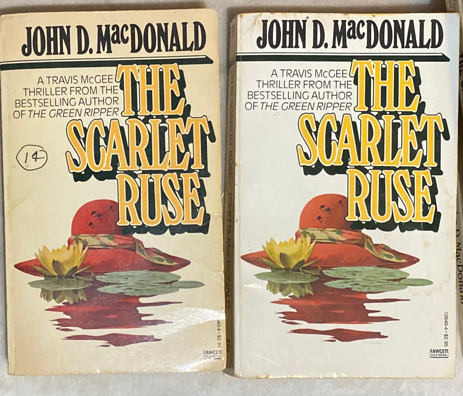 Travis McGee JOHN D MACDONALD BUY AS MANY GD/VG LOW $ PB GET Flat $4.75 Ship #N5