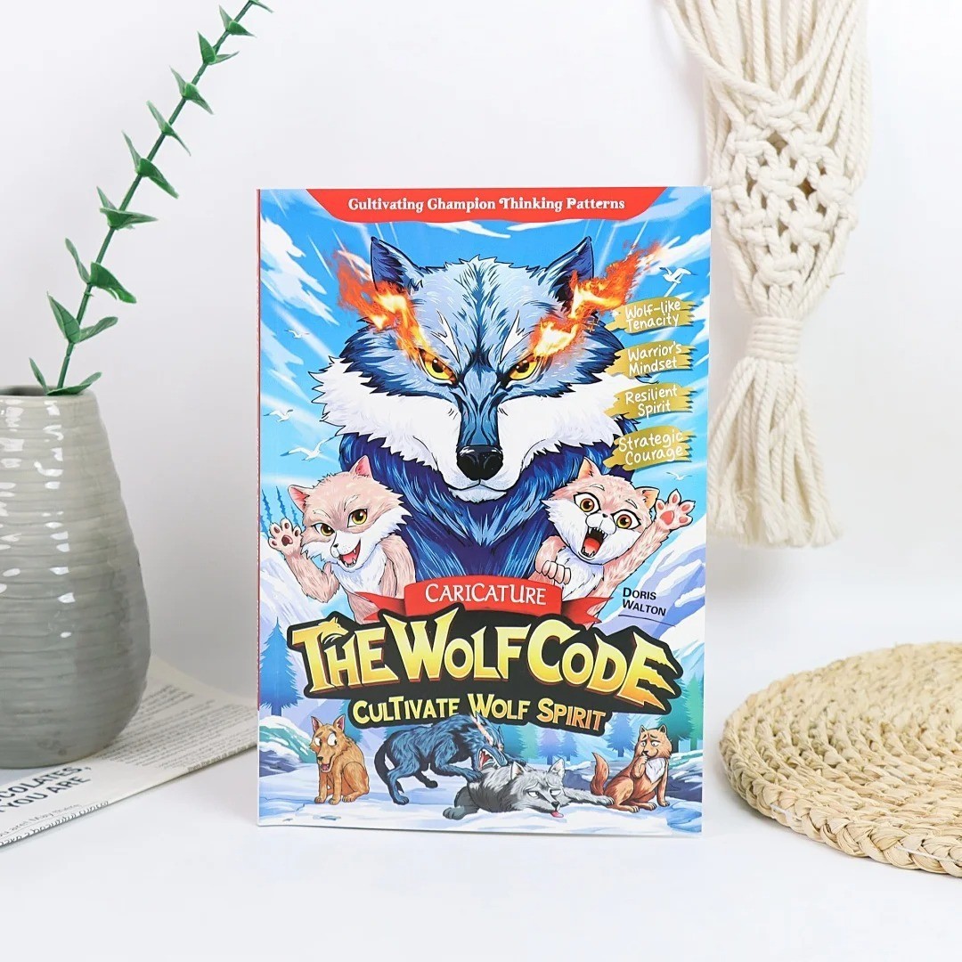 The Wolf Code Cultivate Wolf Spirit Growth Mindset Children’s Book English