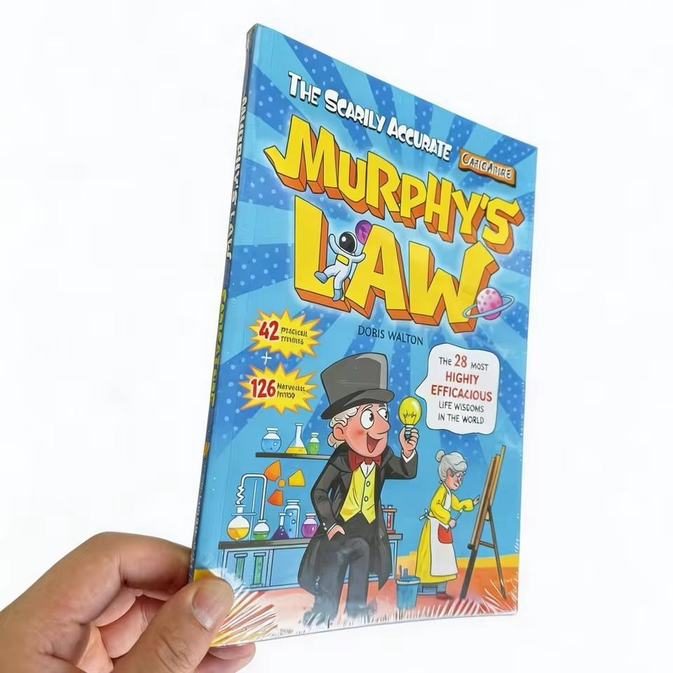 Murphy’s Law Learning Book for Kids 8-12 with 128 Pages Paperback