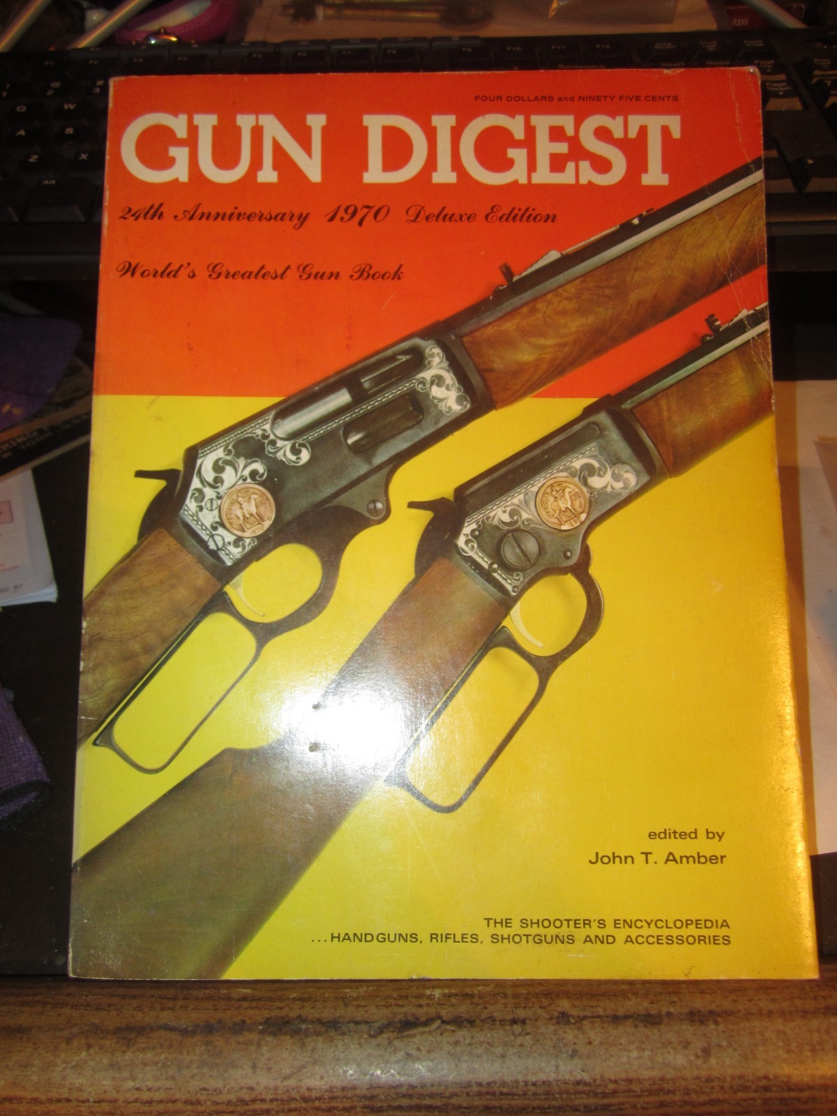 Gun Digest 1970 24th Annual Edition John Amber 416 PAGES VG