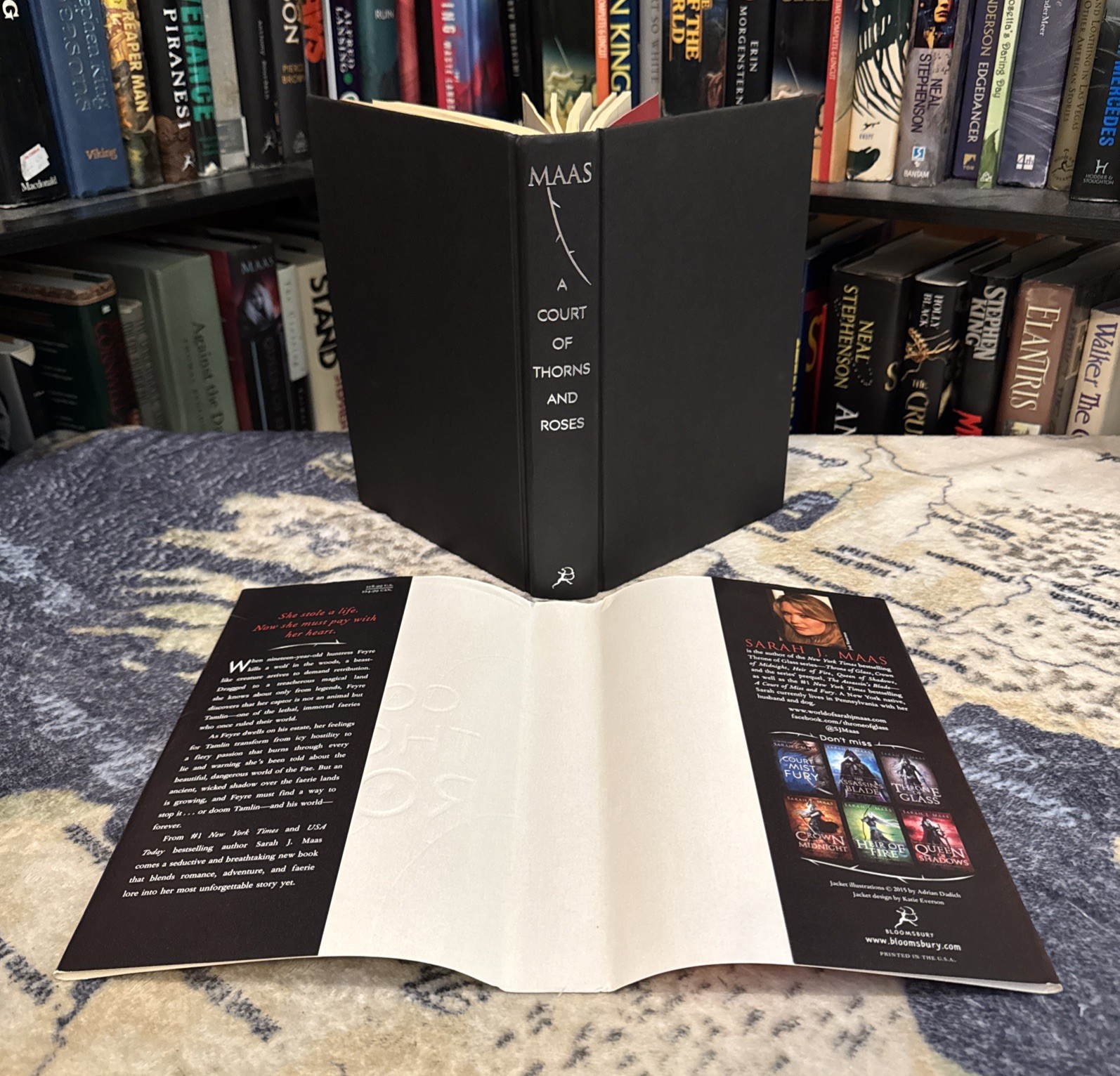 A Court of Thorns and Roses – Sarah J Maas, First Edition/5th Original Hardcover