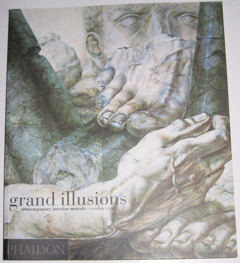 Grand Illusions interior murals paperback book 9.5 in. X 11 in., mint condition