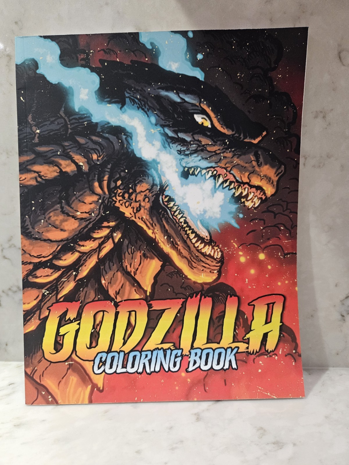 Godzilla – Coloring Book – Unbranded – Intricate – Detailed