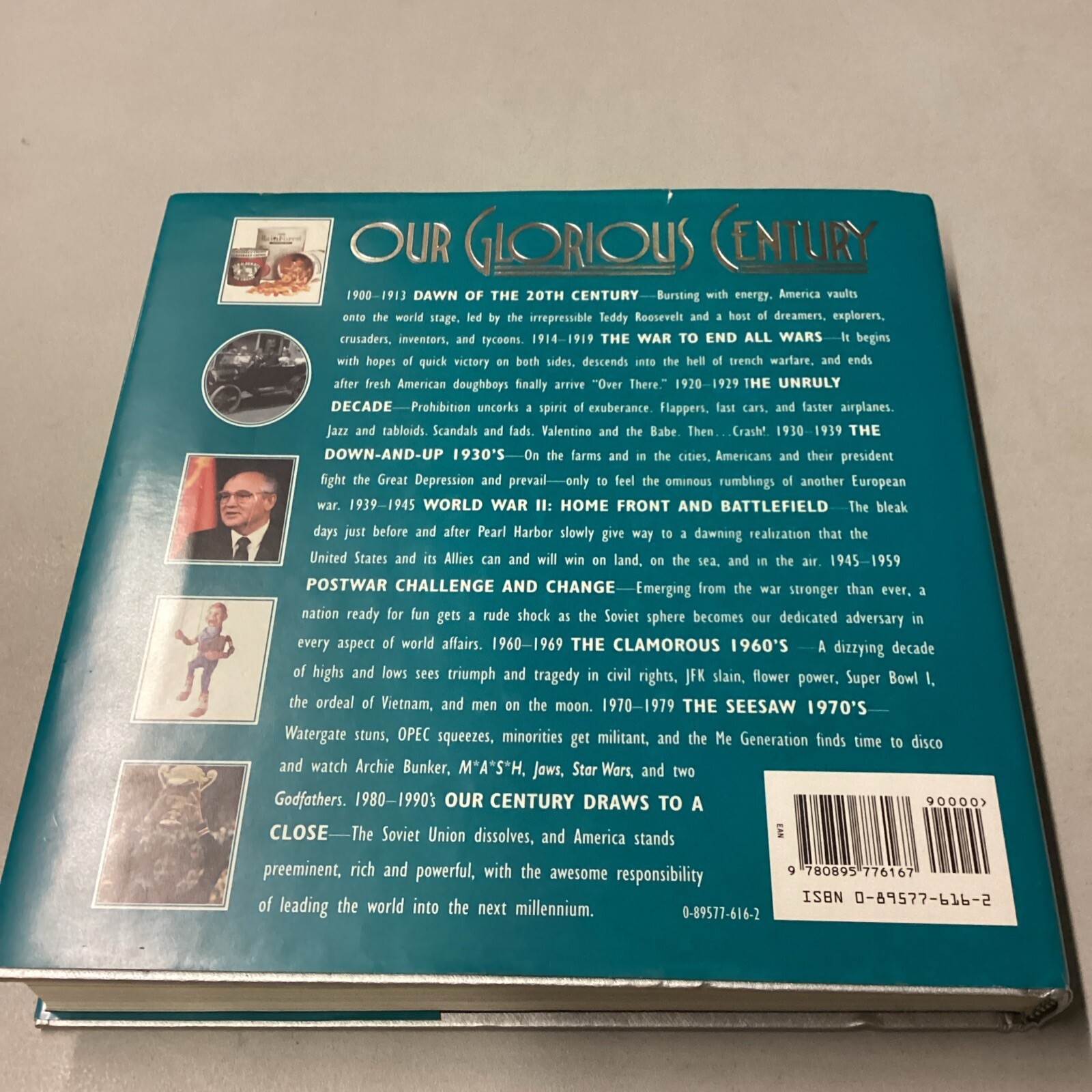 Our Glorious Century by Reader’s Digest Editors (1994, Hardcover) – 512 Pages