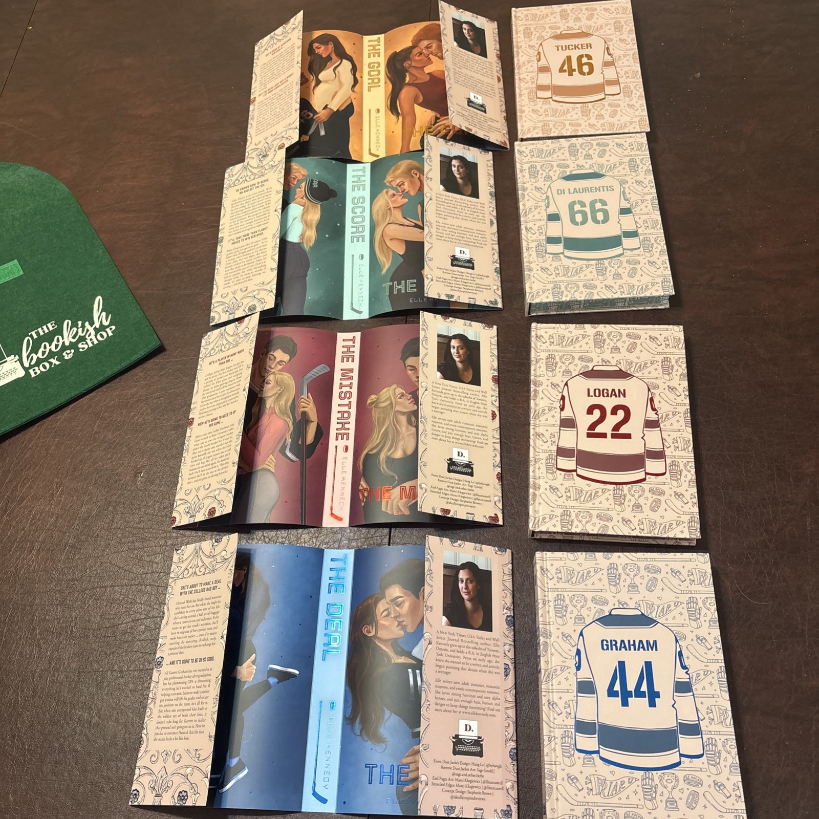 Off Campus Series By Elle Kennedy Bookish Box Limited Edition Books 1-4