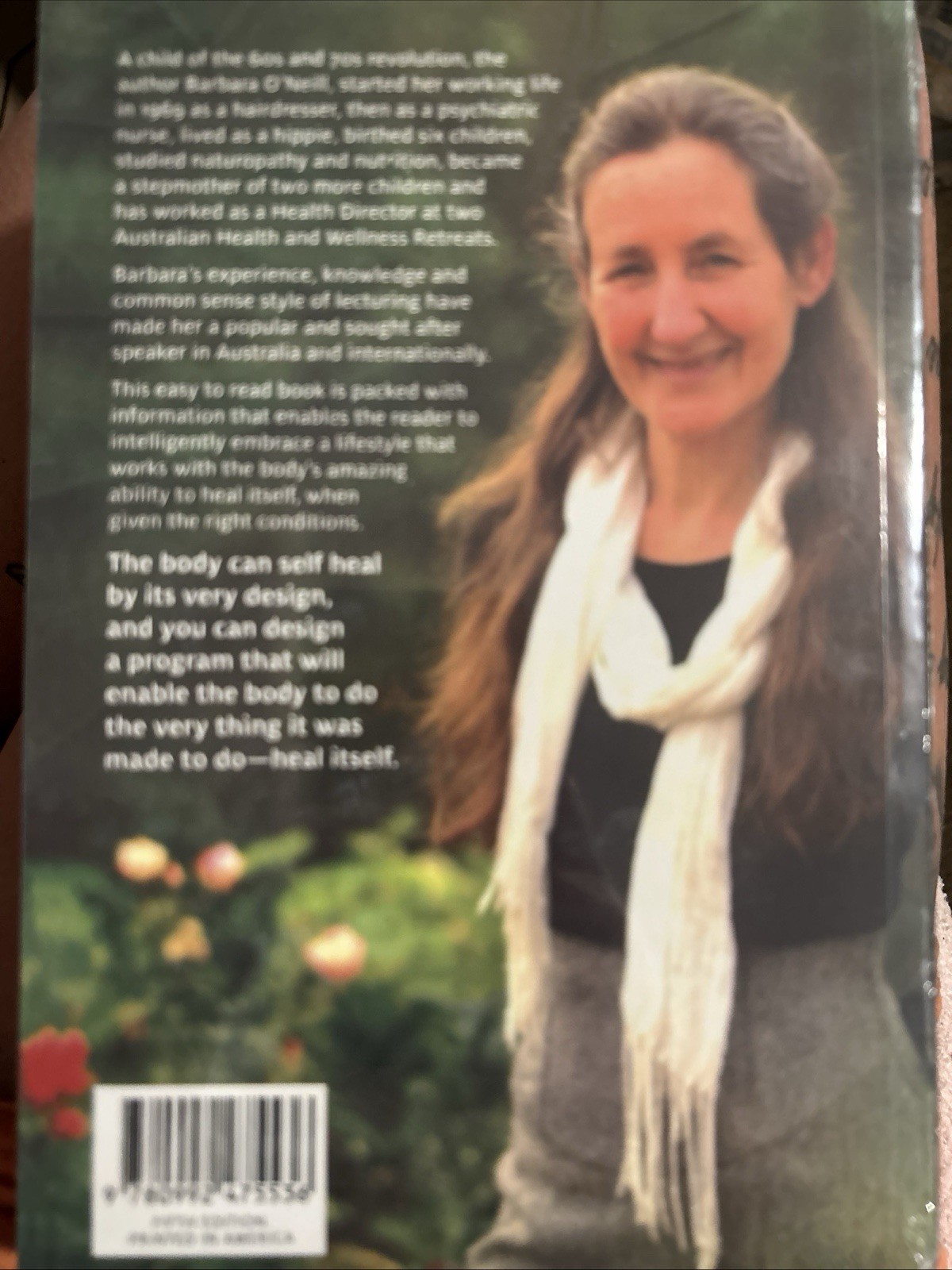 Self Heal by Design book by Barbara O’Neill FREE SHIPPING