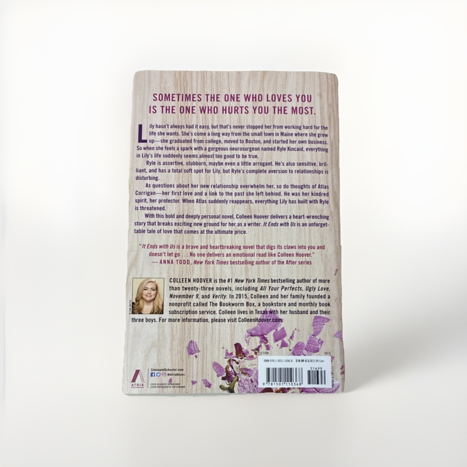 Atria Books Colleen Hoover It Starts With Us Ends With Us Confess Romance PB