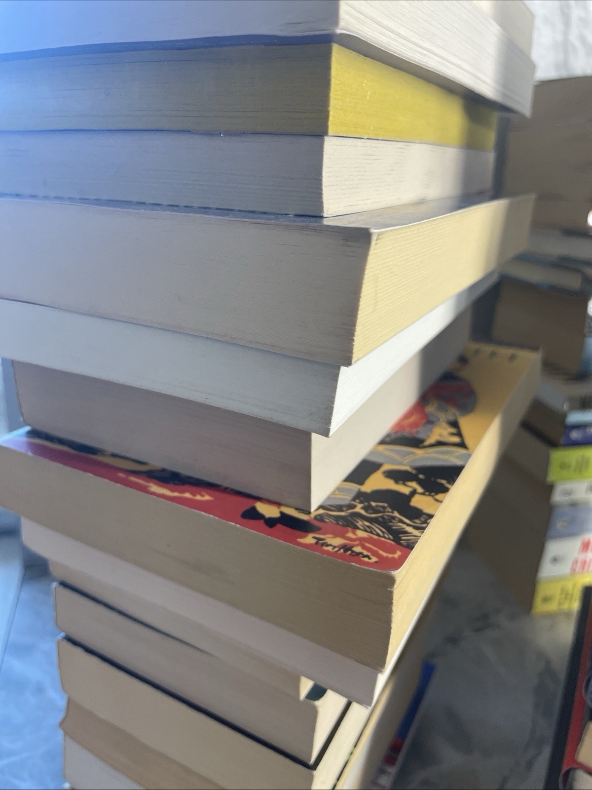 5 Pounds Assorted Fiction Paperback Books Mass Market Various Sub Genres Good