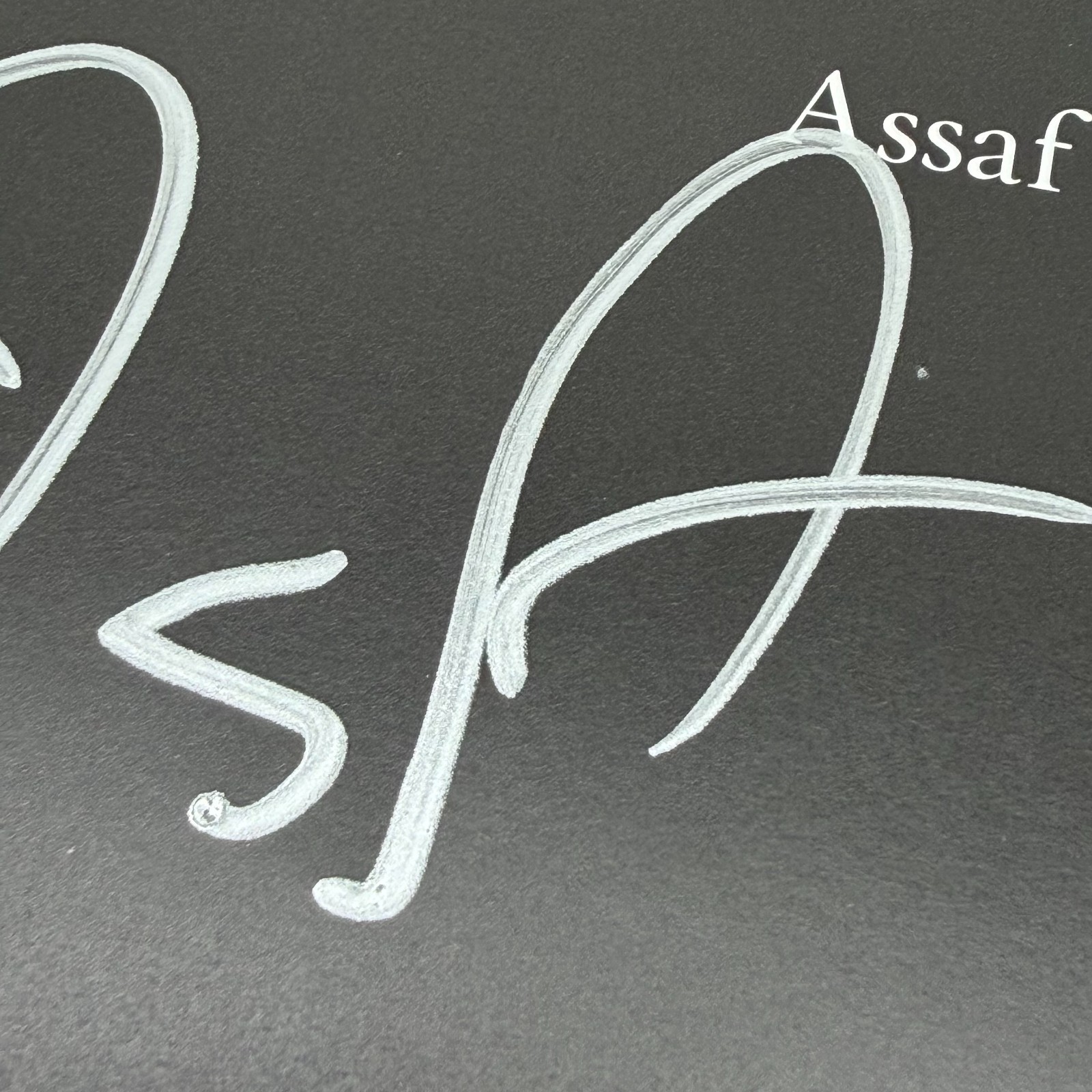 Scar Tissue Assaf Pocker Art Photography Book HAND SIGNED by author – READ