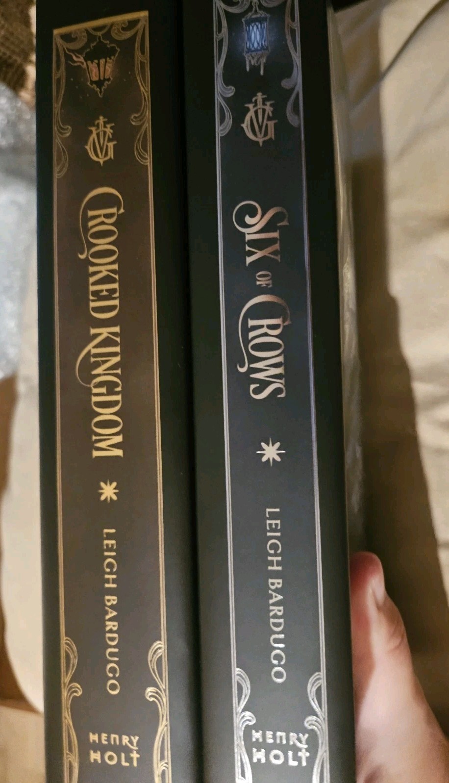 Six of Crows & Crooked Kingdom Leigh Bardugo Owlcrate Special Edition Hardcover