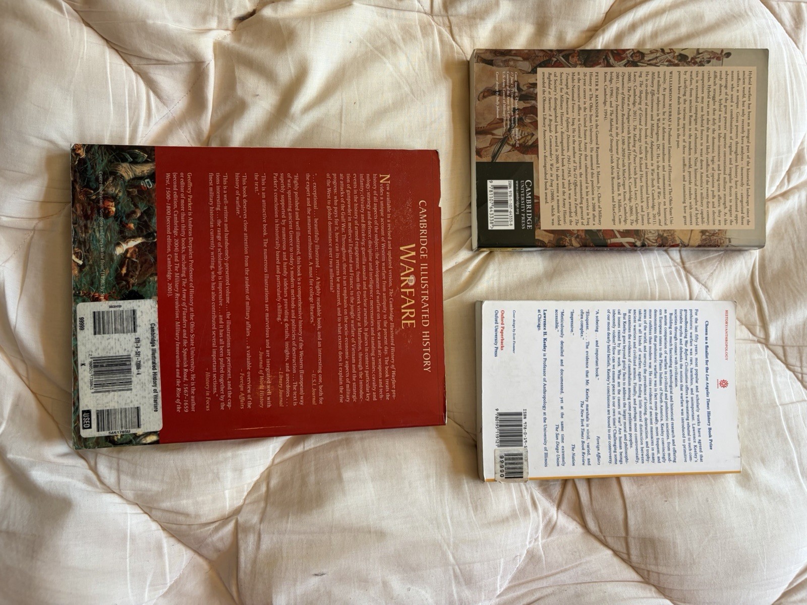 Hybrid Warfare, War Before Civilization, And Cambridge Illustrated Warfare Books
