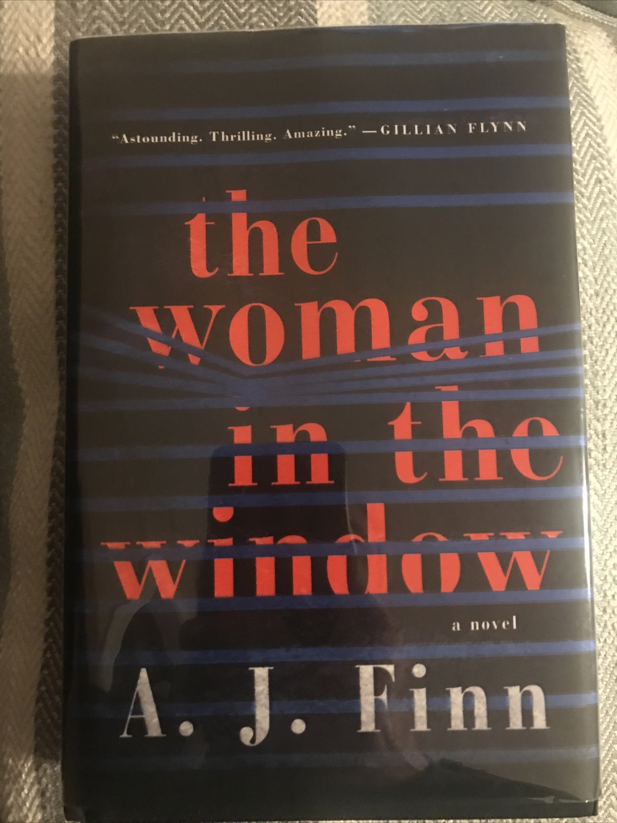 The Woman in the Window  by A. J. Finn (Hardcover) Signed First Edition COA