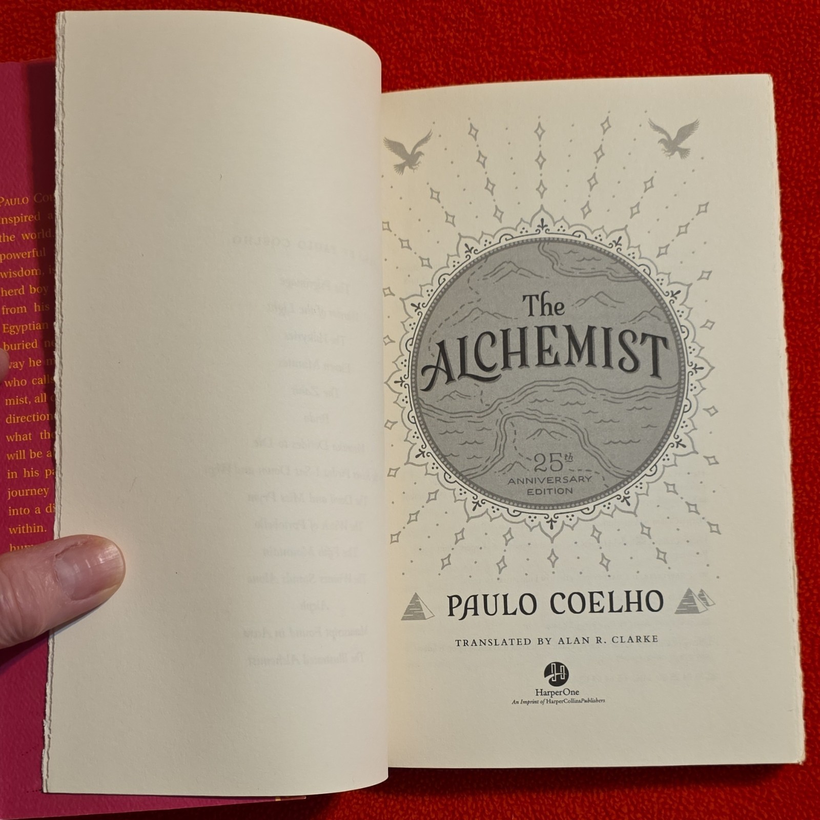 The Alchemist: 25th Anniversary Edition by Paulo Coelho (Hardcover)