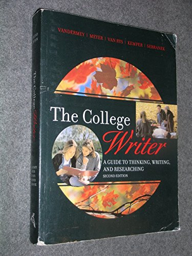 The College Writer – VERY GOOD