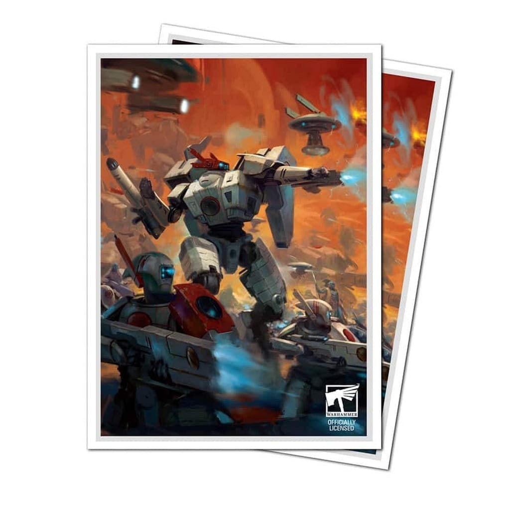 Ultra Pro Warhammer 40,000 T’au Empire & Necron Deck Protector Sleeves 105ct