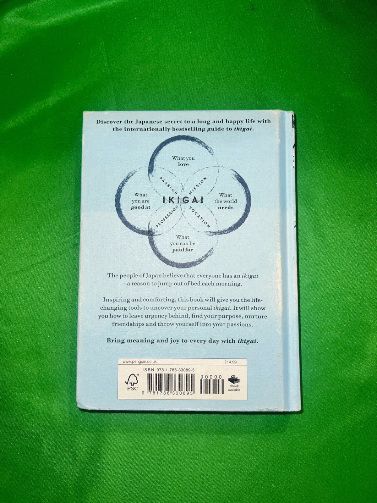 Ikigai: The Japanese Secret to a long & happy life by Miralles, Francesc Book📚