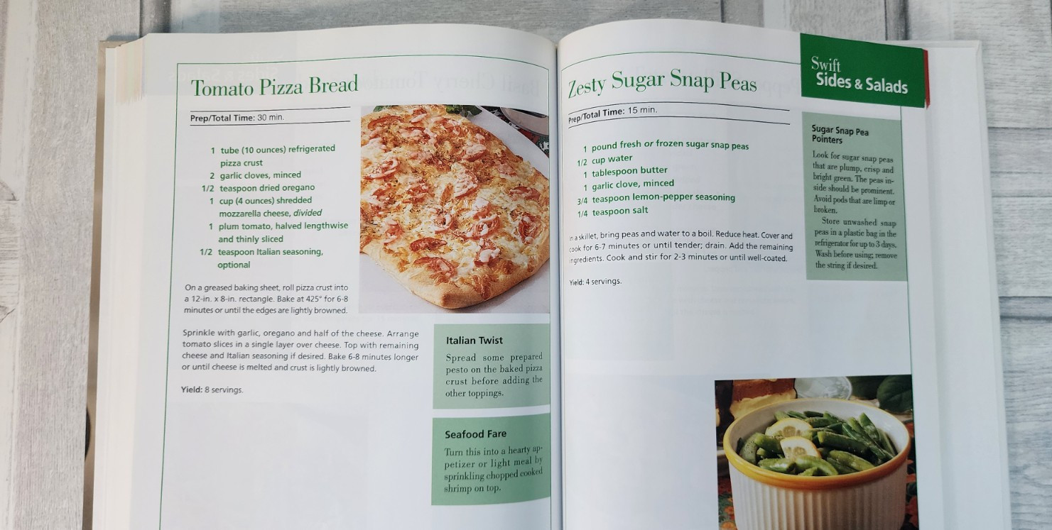 Taste of Home 2006 Weeknight Cooking Made Easy 336 pages hardcover 304 recipes