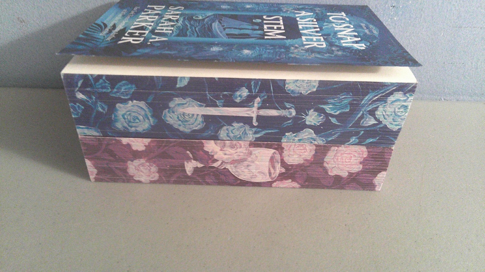 To Bleed A Crystal Bloom & To Snap A Silver Stem Trade Paperback Sarah A. Parker