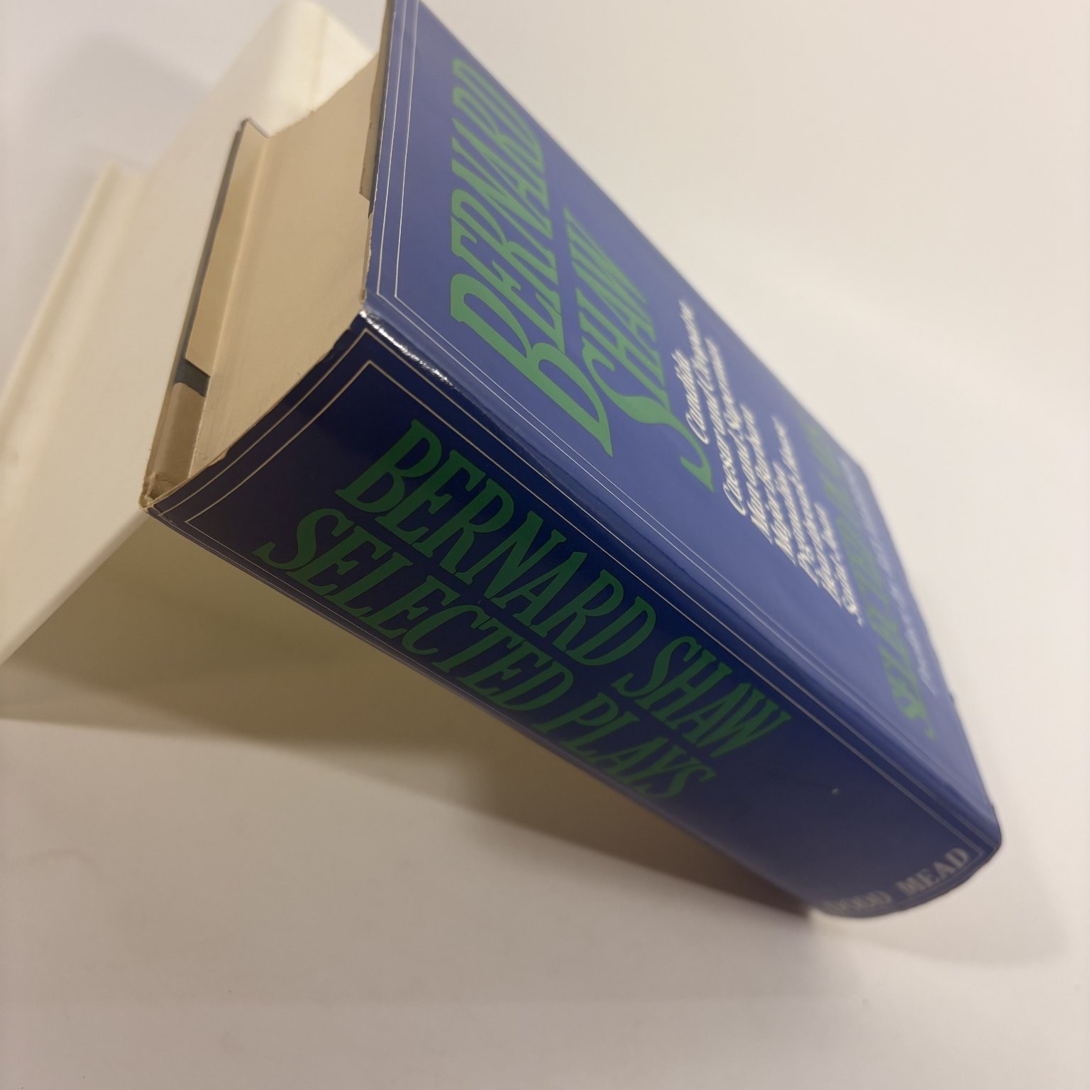 Selected Plays Bernard Shaw 1979 Play Drama Hardcover Book