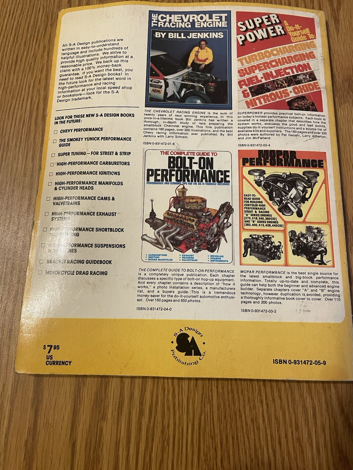 Ford Performance book manual by Pat Ganahl 128 pages