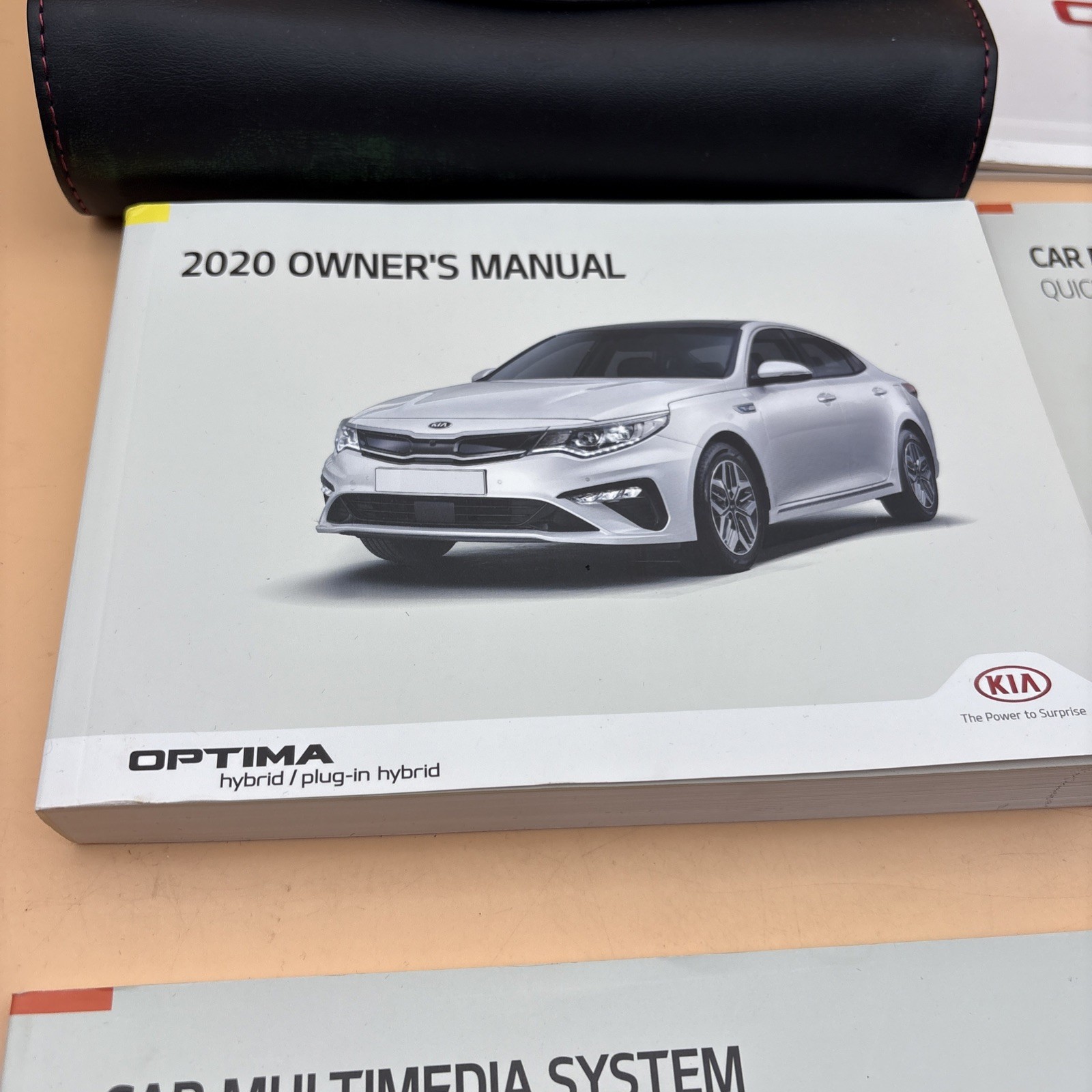2020 Kia Optima Owner’s Manual Quick Reference Guide With Case Included