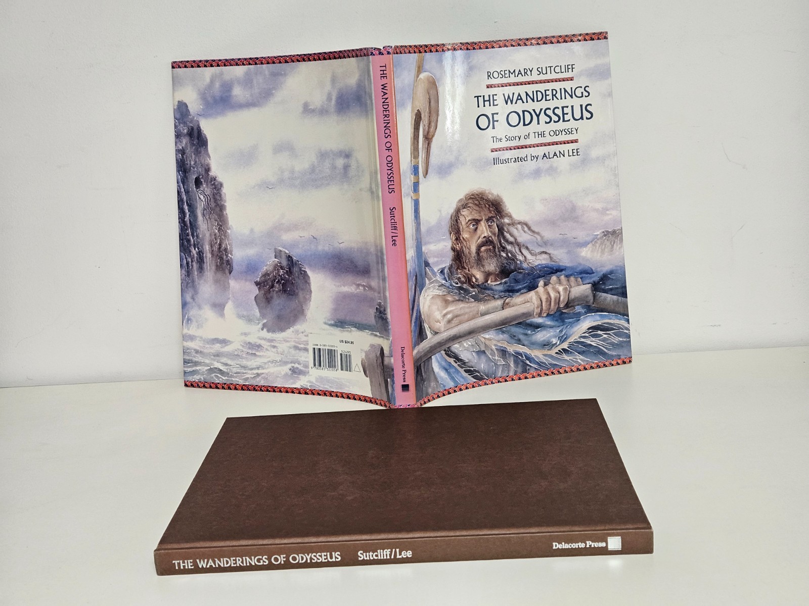 The Wanderings of Odysseus: THE STORY OF THE ODYSSEY Hardcover DUST JACKET 1996