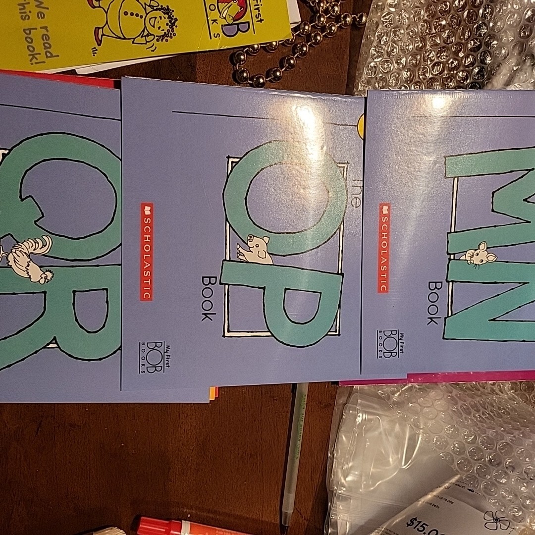 Bob Bks.: My First Bob Books – Alphabet Box Set Phonics, Letter Sounds, Ages…