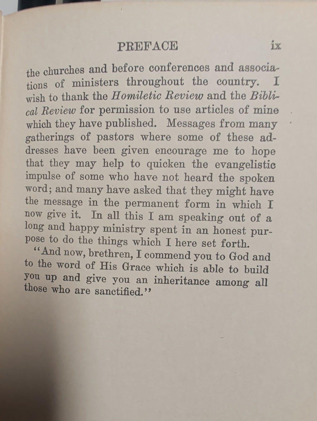 Second Edition 1922 Pastor & Evangelist by Charles Goodell Religious Spiritual