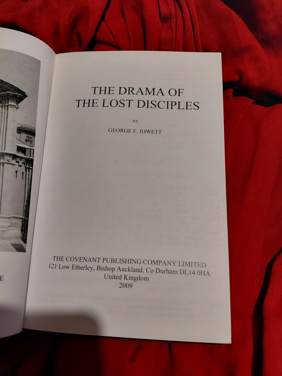 Drama of the Lost Disciples – paperback George F. Jowlett