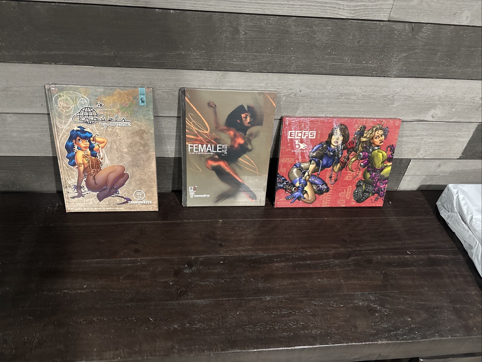 Eye Candy, Female Adult , Art Book Lot Of 3 New Great For Inmates, Graphic Art