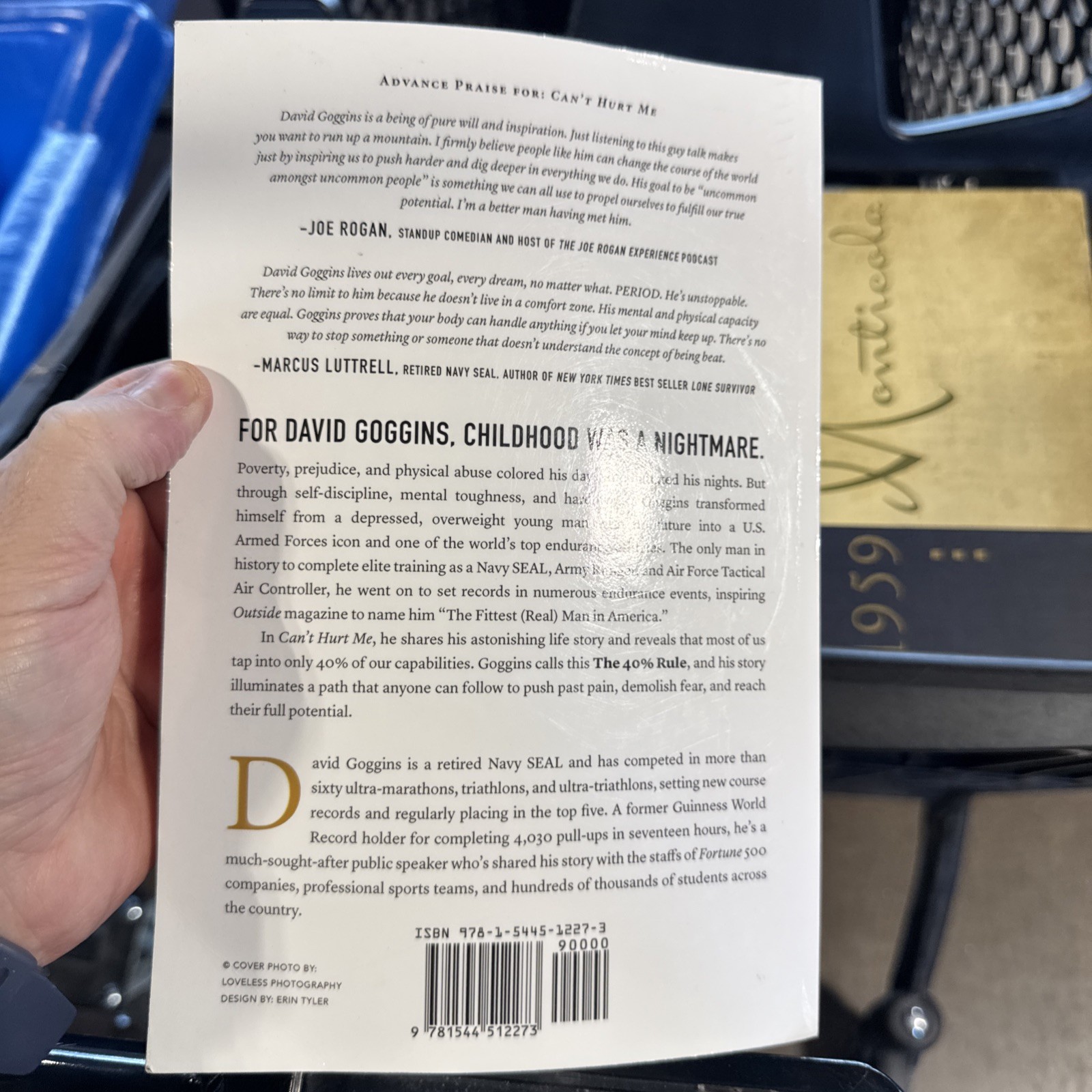 Can’t Hurt Me : Master Your Mind and Defy the Odds by David Goggins (2018, Trade