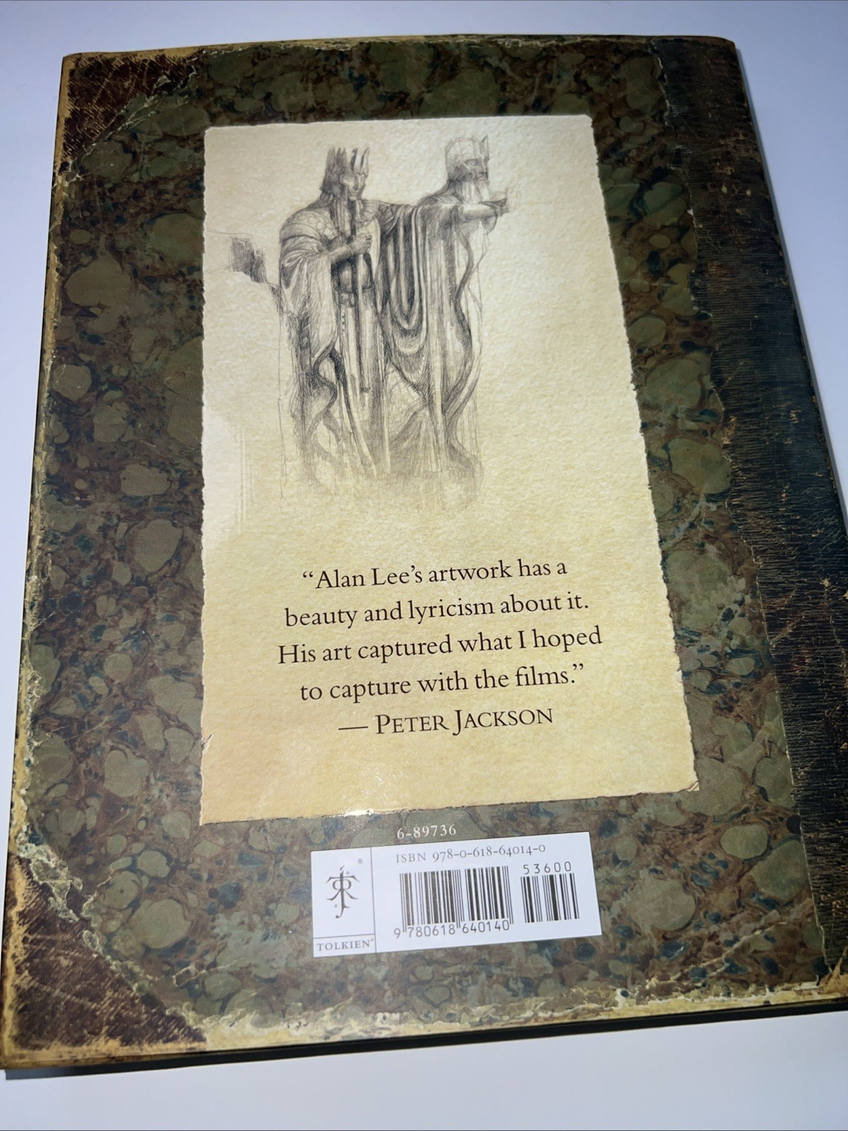 Lord of the Rings Sketchbook by Alan Lee (2005, Hardcover)