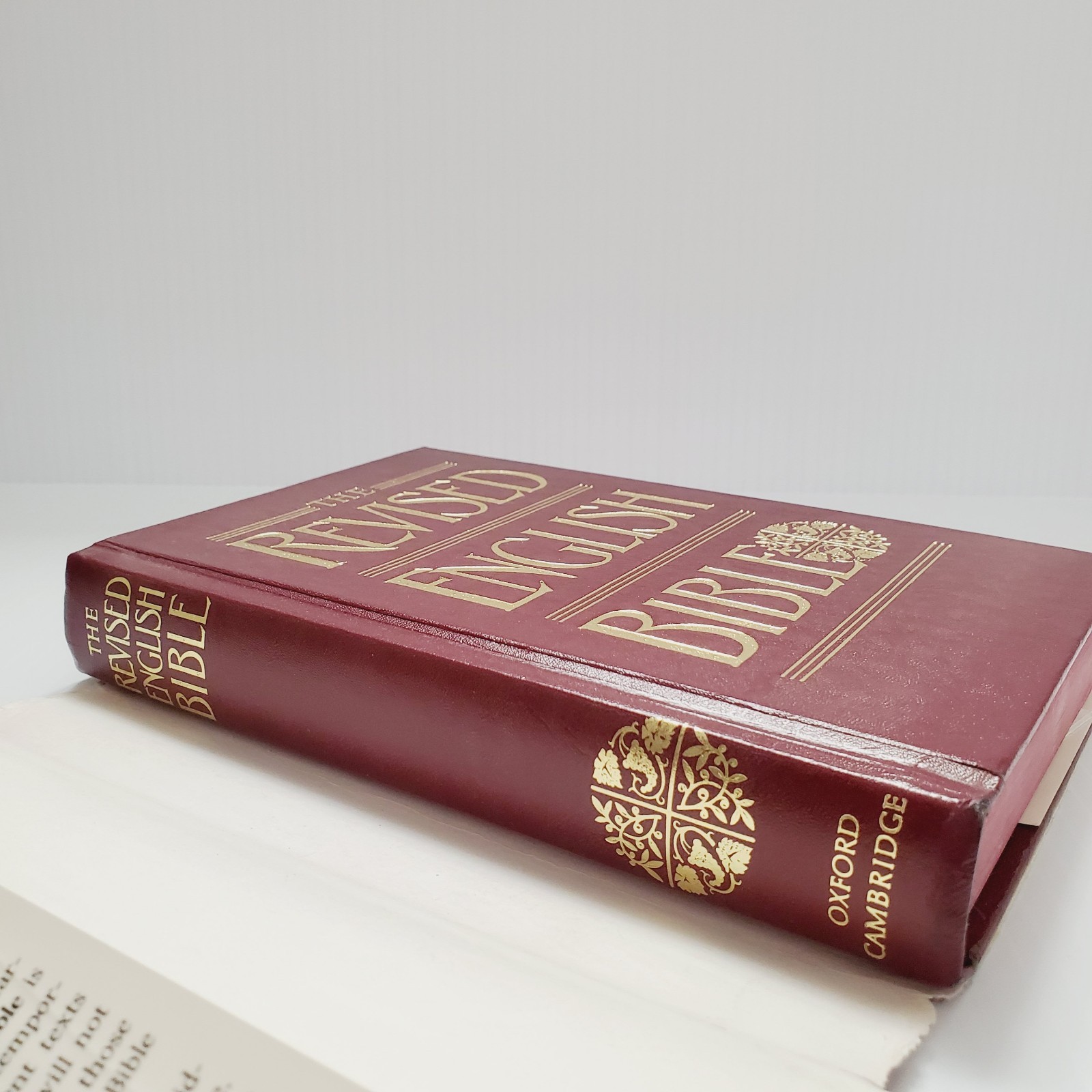 The Revised English Bible Book Oxford Cambridge Hardcover