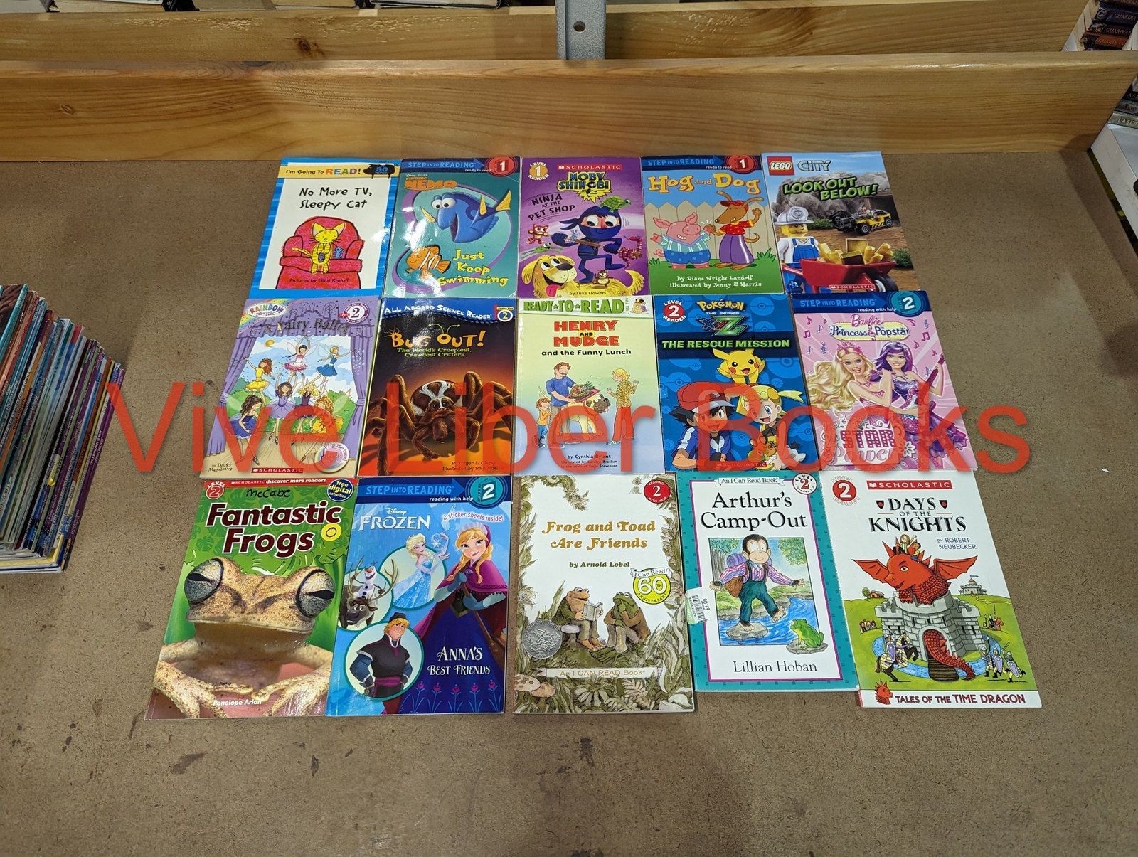 Huge Lot of 100 Step Into Reading Level 1 2 3 Books – My First – I Can Read MIX