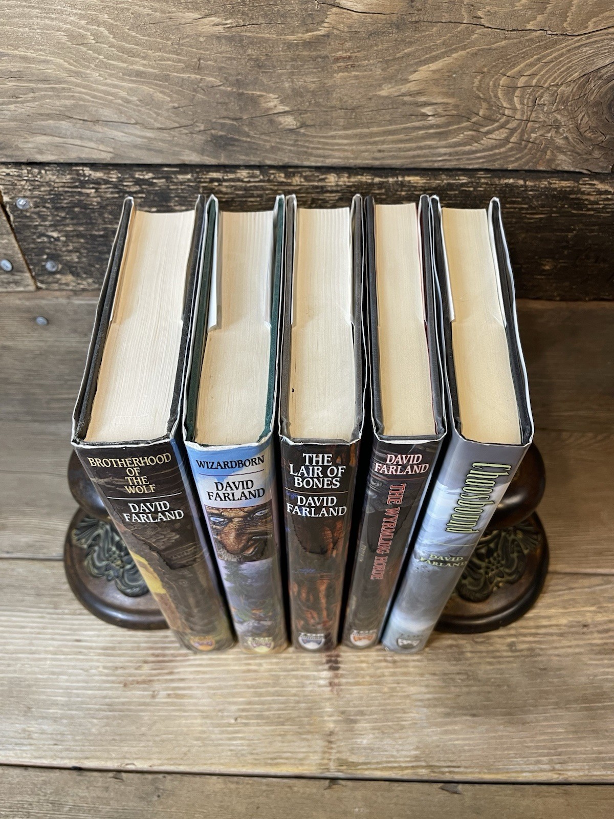 David Farland – Runelords lot Of 5 Book 2,3,4,7, & 8 In The Series SIGNED