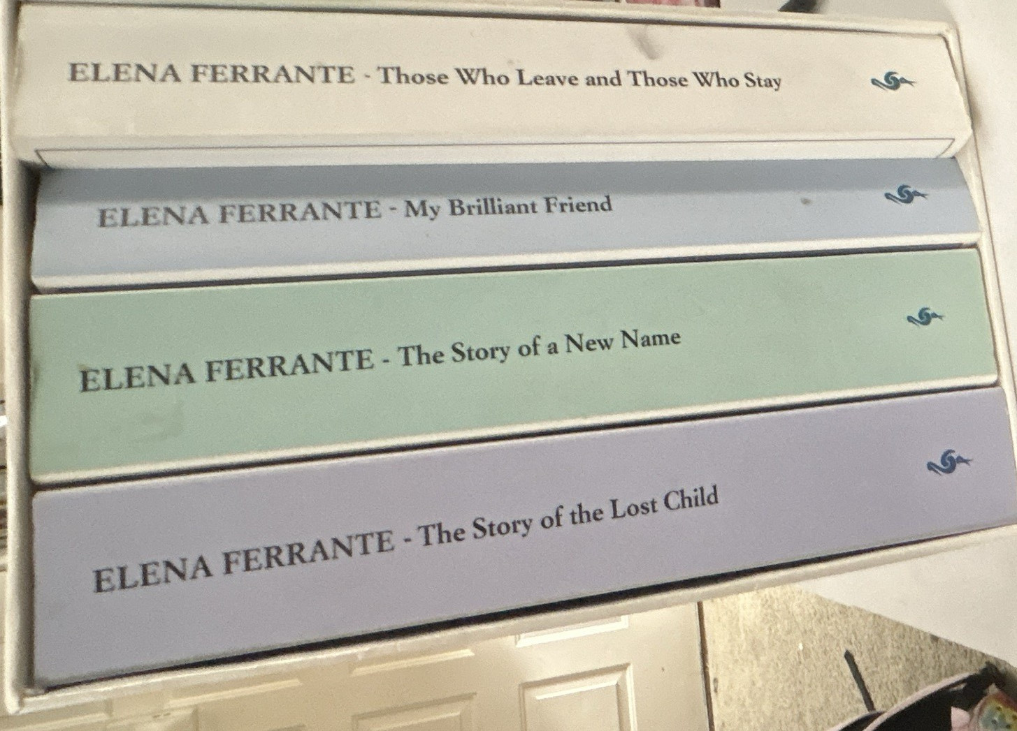 Elena Ferrante The Neapolitan Novels Box Set English Fiction Europa Editions