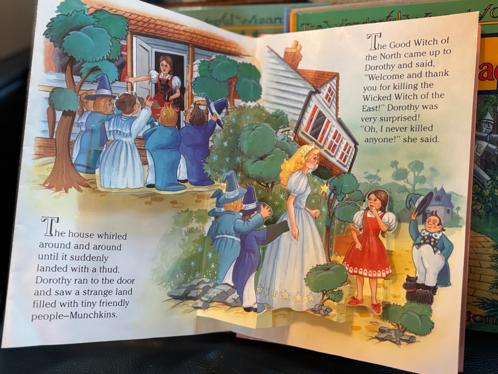 The Wizard of Oz Pop-up Books Set of 4 Treasury Collection Vintage