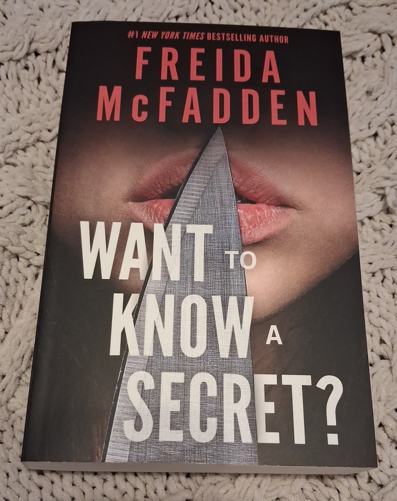 Want to Know a Secret? – Paperback By Freida McFadden (EUC)