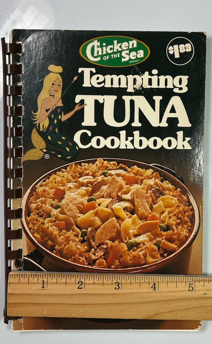 Tempting Tuna Cookbook 1976 Chicken Of The Sea 128 pages VTG