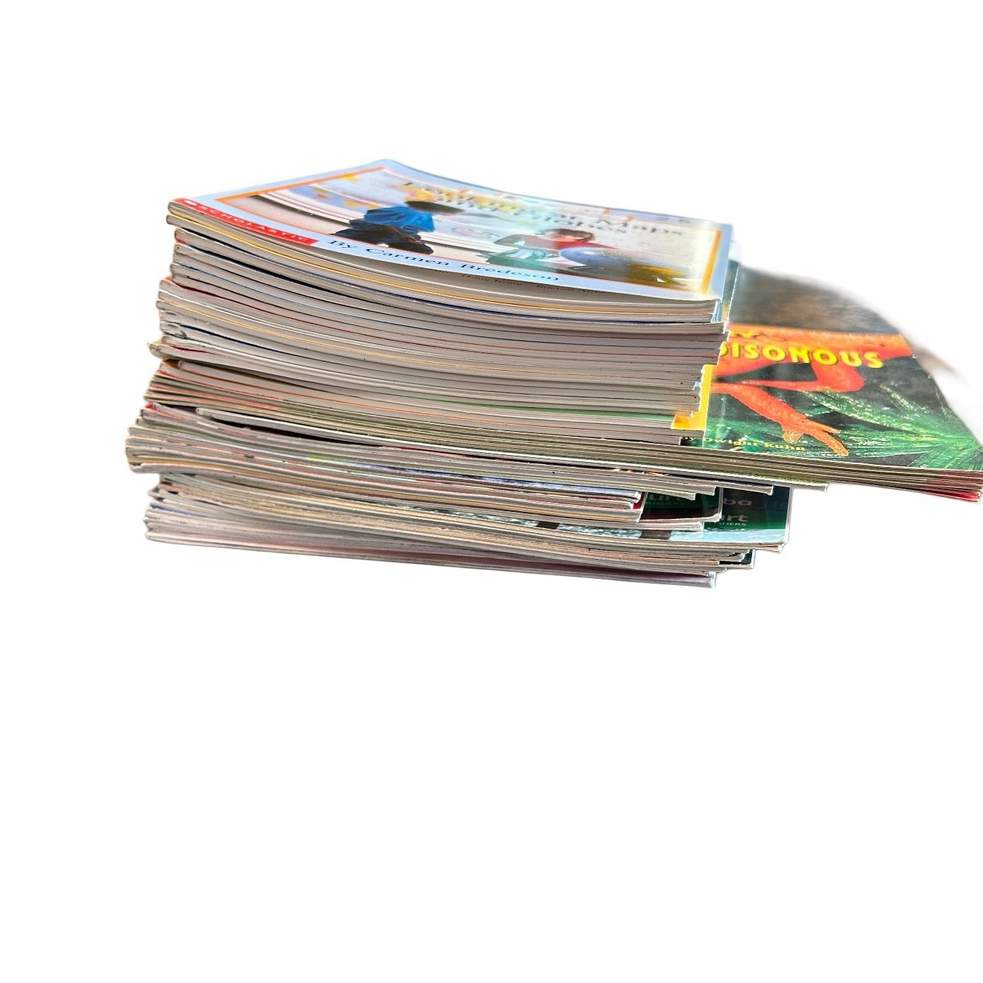 Educational Books Lot Of 50, Grades 2-3 Reading Levels Houston Mifflin
