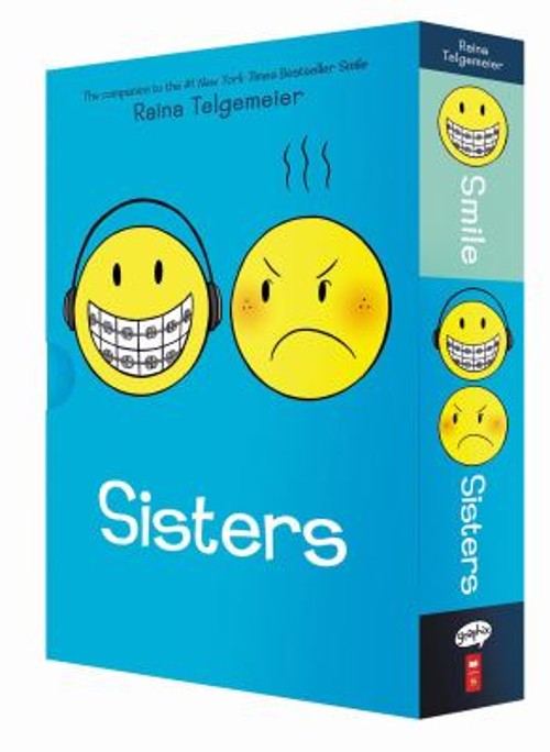 Smile and Sisters the Box Set Windows Raina Telgemeier