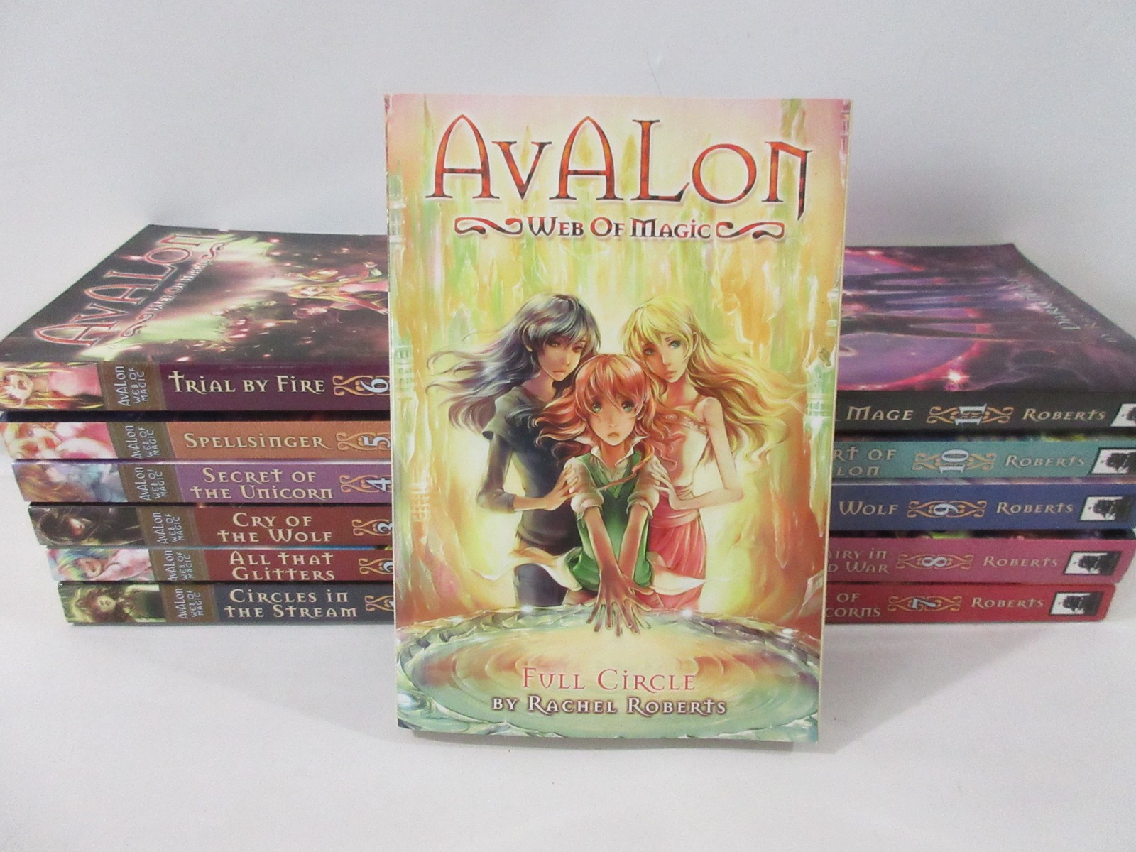 Avalon Web of Magic Series Complete Set 12 Books Rachel Roberts Fantasy Rare