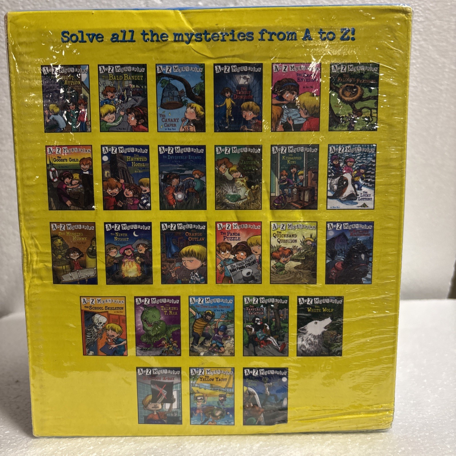 Random House A to Z Mysteries Box Set paperback books 1-26 complete collection