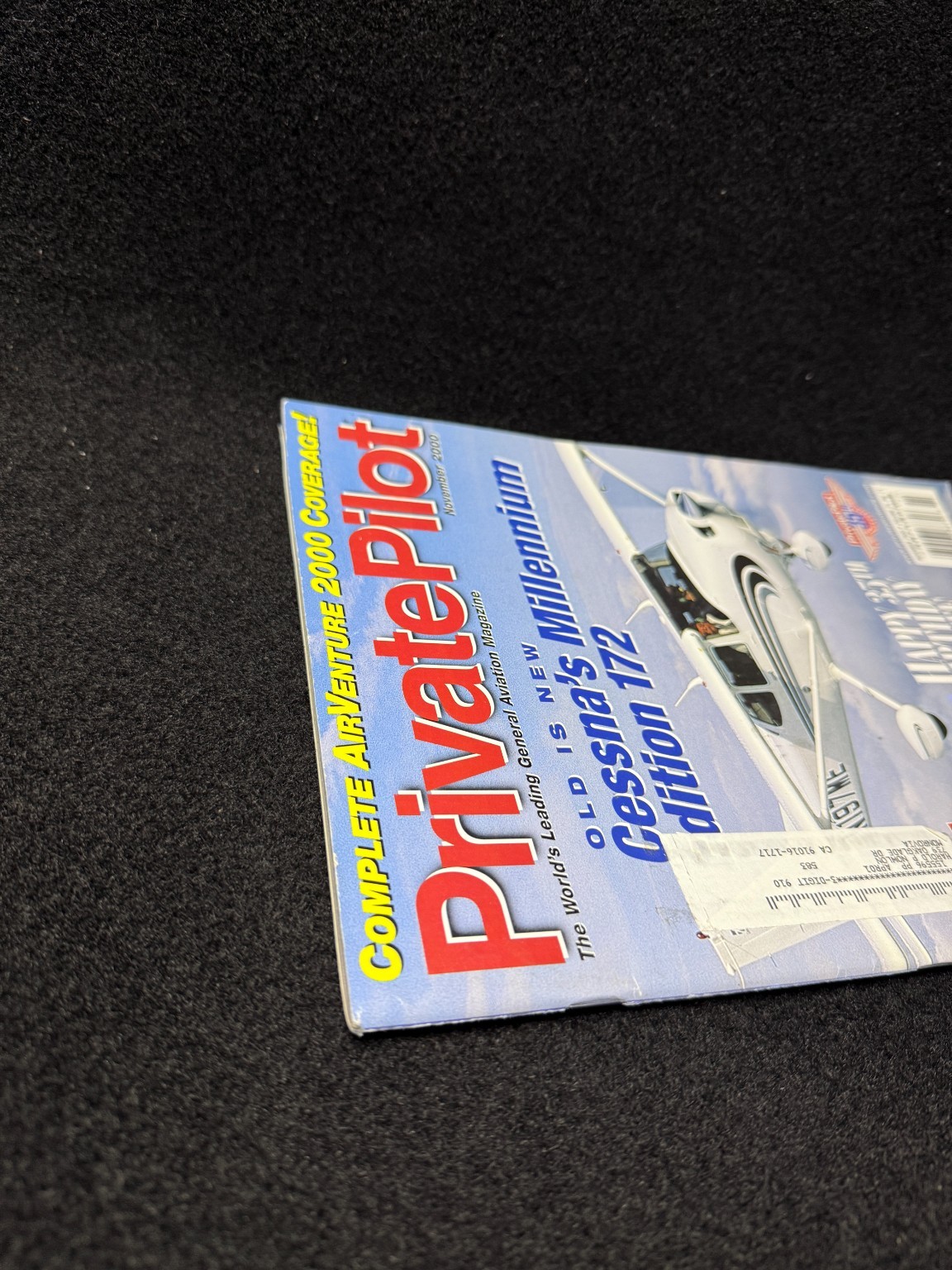 Private Pilot Magazine November 2000 Cessna Millennium Edition Aviation Aircraft