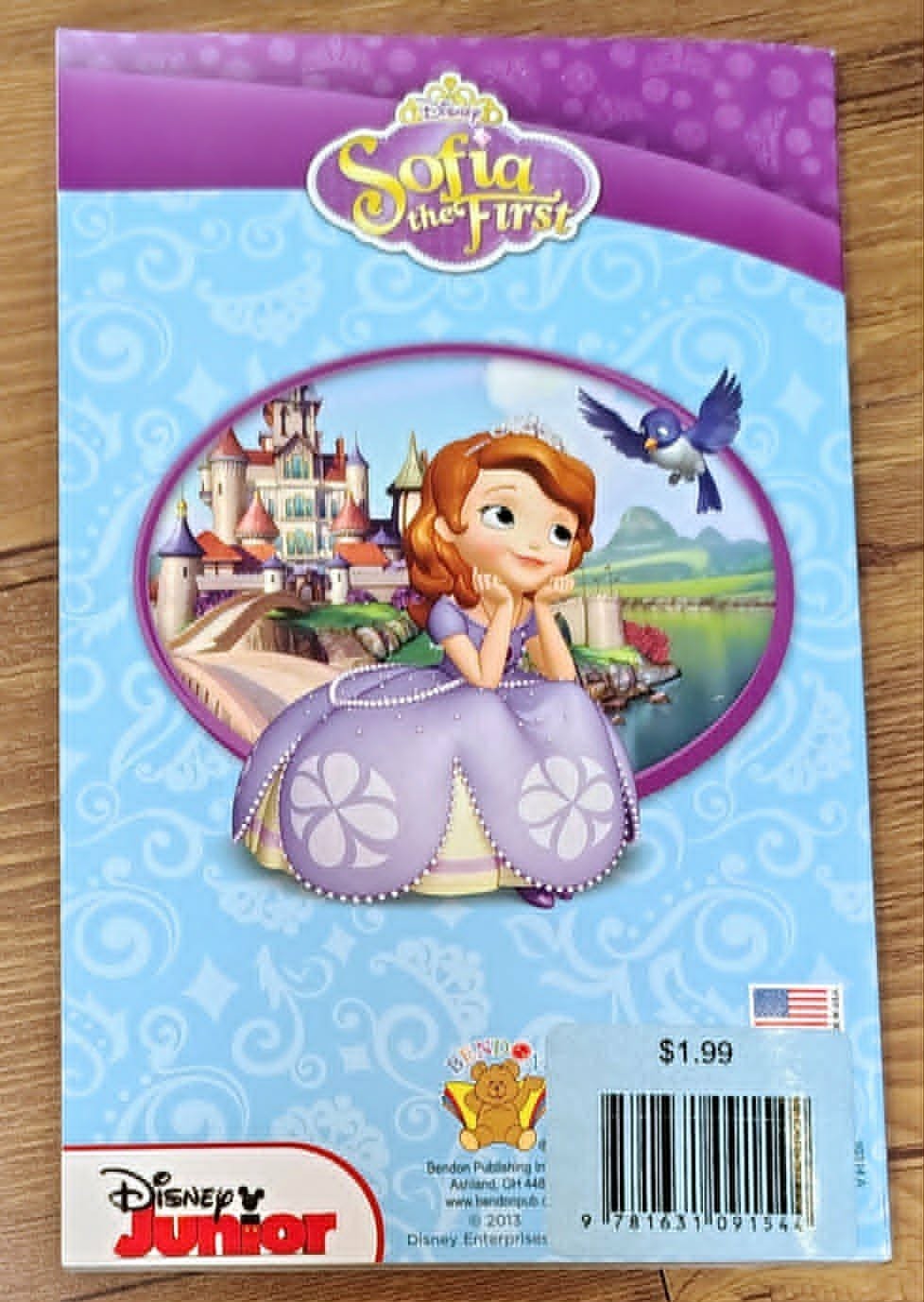 Sofia the First Coloring & Activity Book 8″x5″ 2013 Stickers
