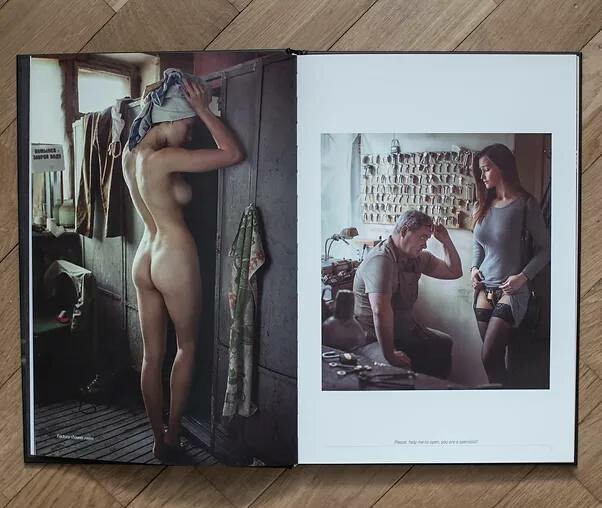 Sensual Erotica. 100 Best Photos by David Dubnitskiy, signed by the author