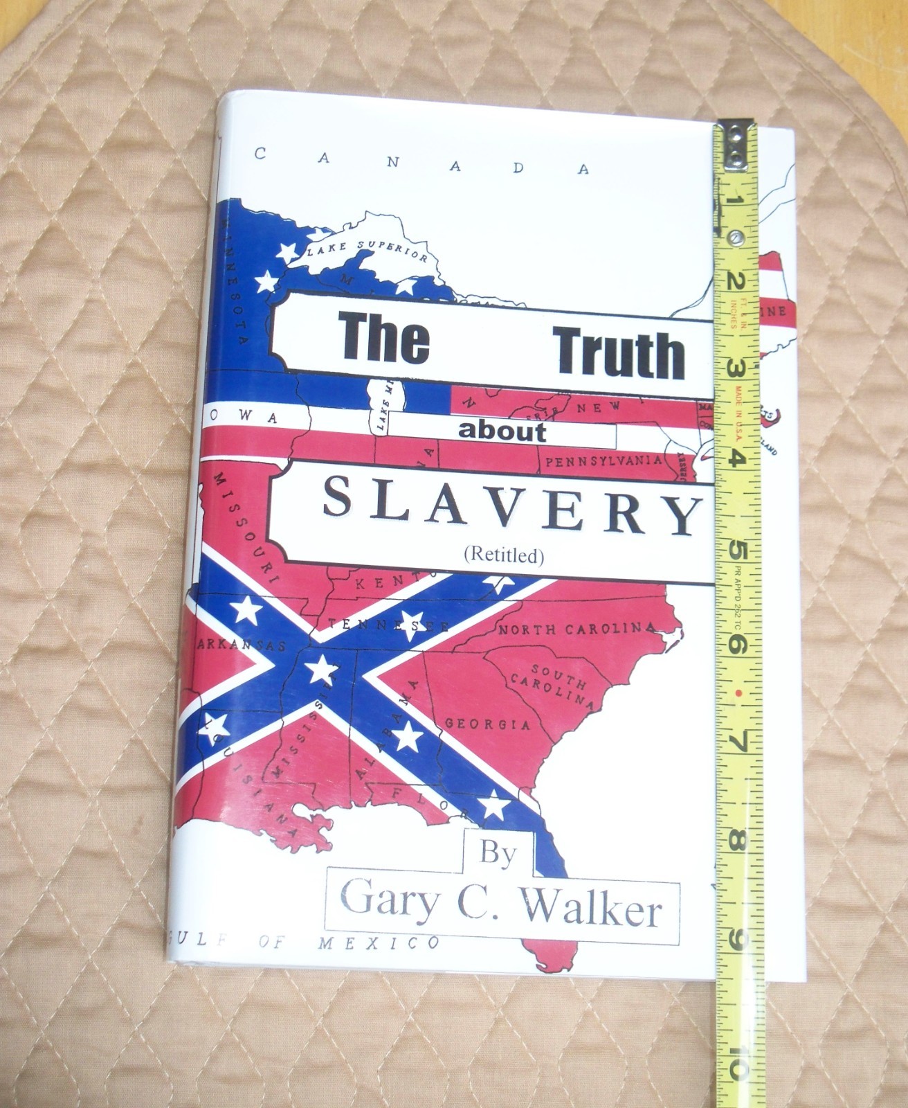 The Truth About Slavery Hardcover Book Signed by Gary C Walker 1997
