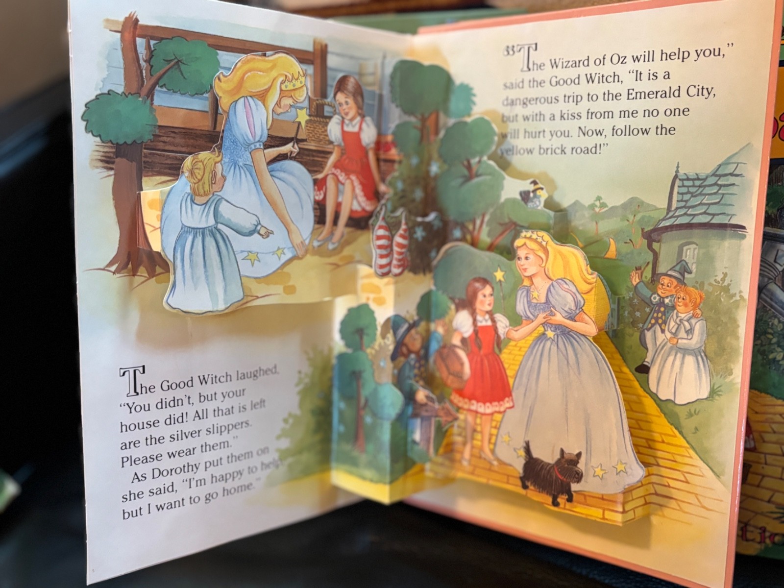 The Wizard of Oz Pop-up Books Set of 4 Treasury Collection Vintage