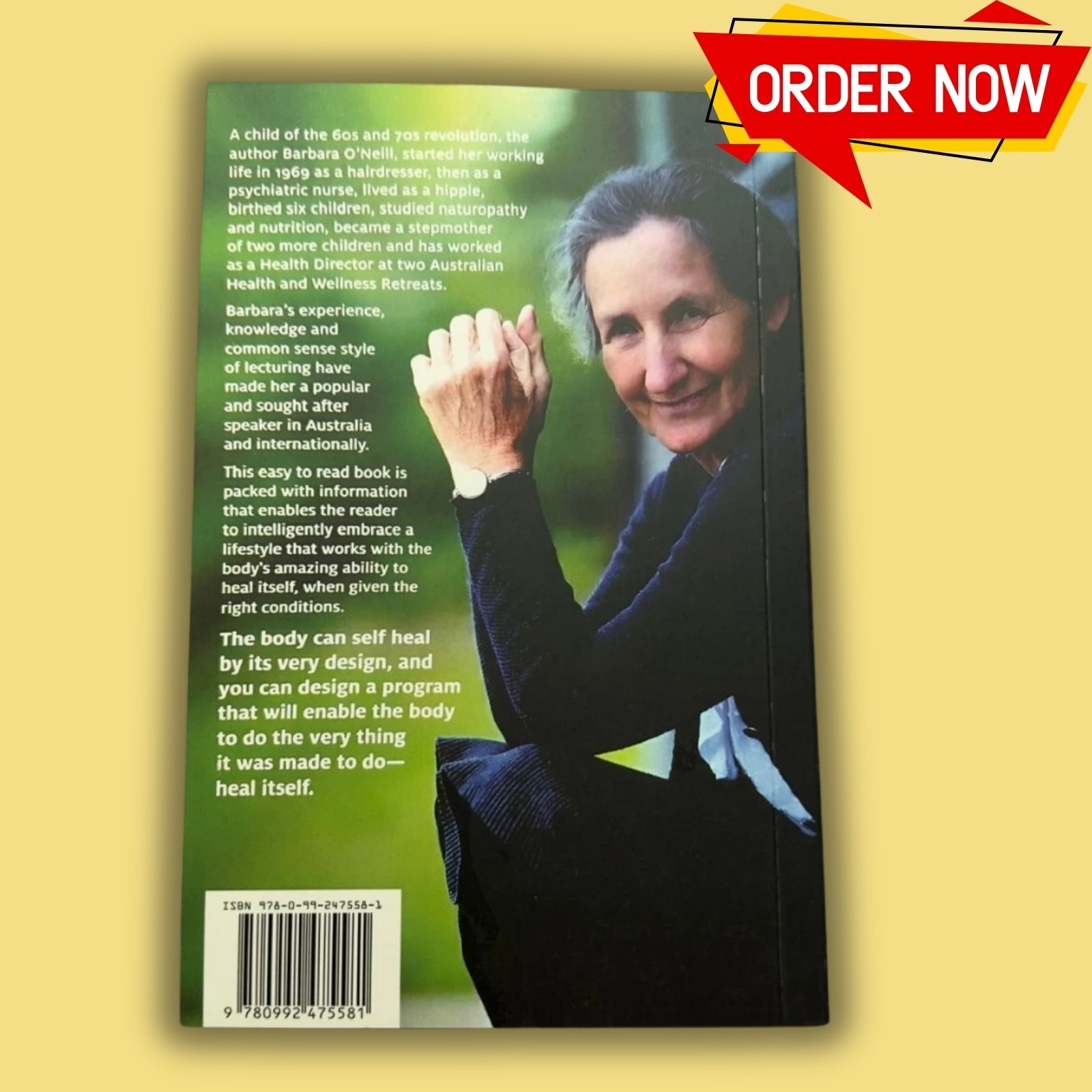 Self Heal by Design Barbara O’Neill (Paperback) Health Wellness Healing Book